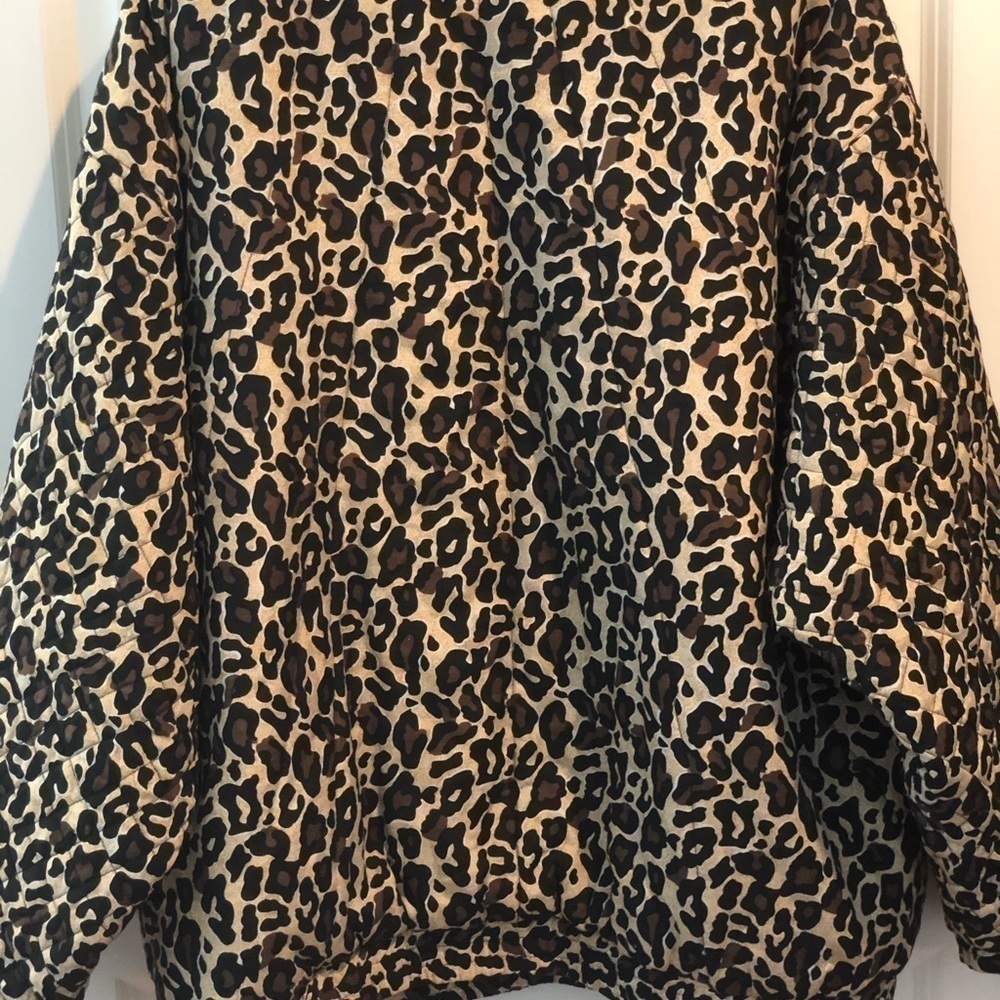 Euro Joy Animal Print Jacket Size L - Picture 10 of 12